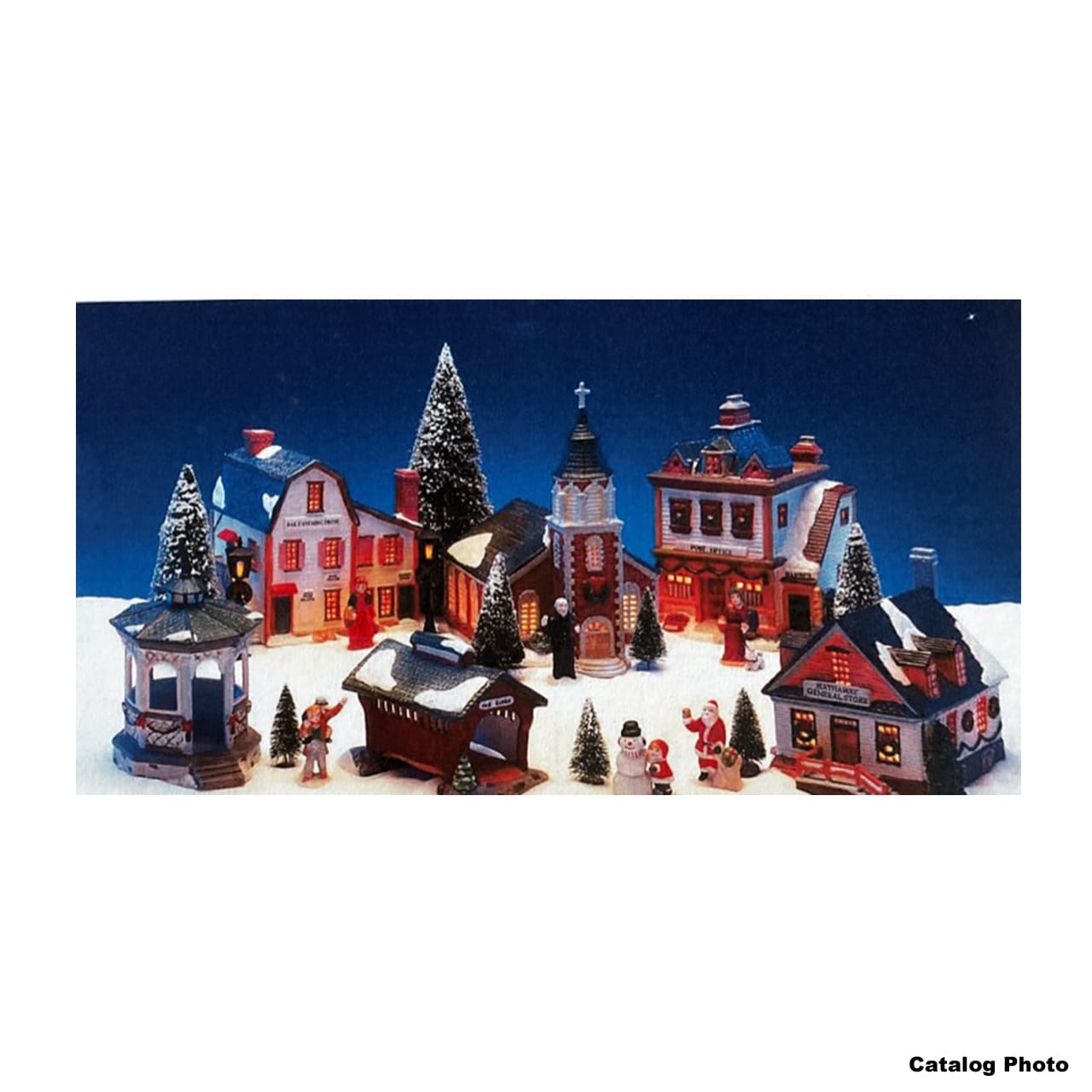 lemax-22-piece-village-set-accessoires-miniatures image 2