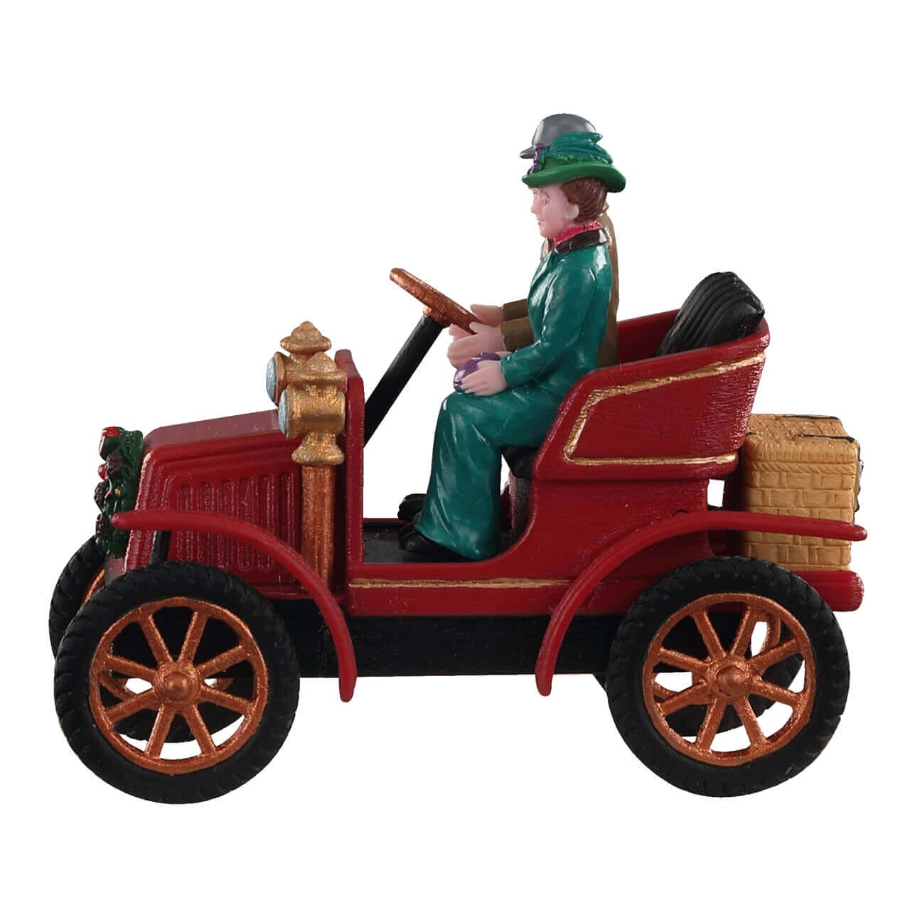 lemax-first-car-in-town-figurine-voiture-vintage-couple-caddington image 3
