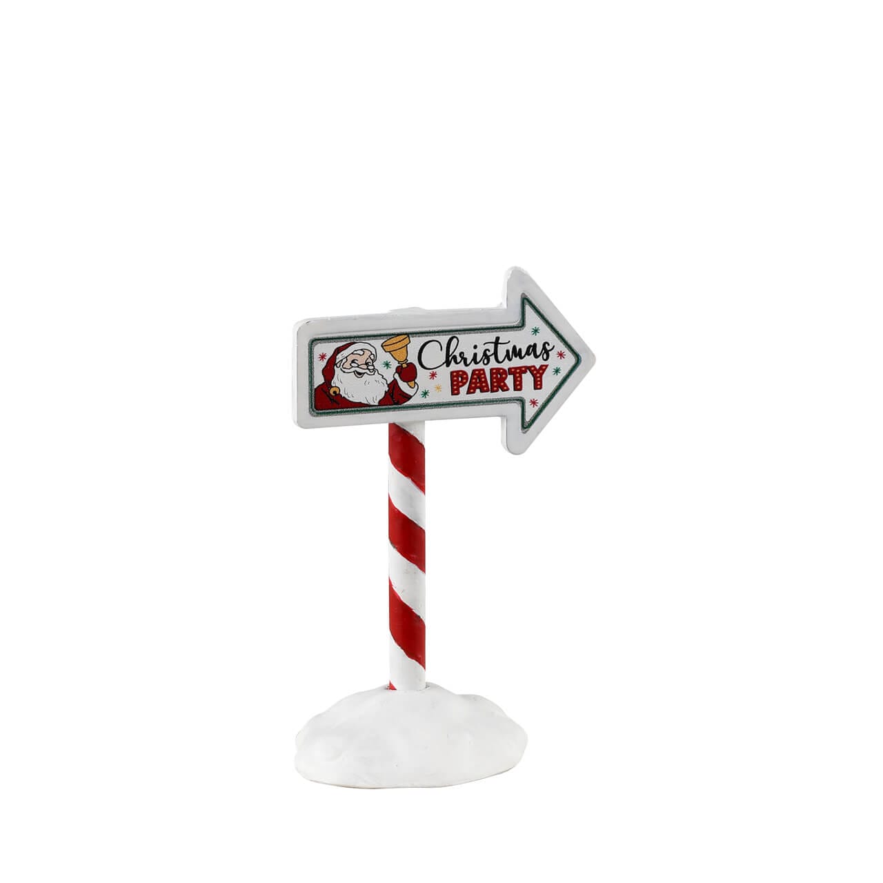 lemax-christmas-party-sign-panneau-miniature-de-no-l image 1