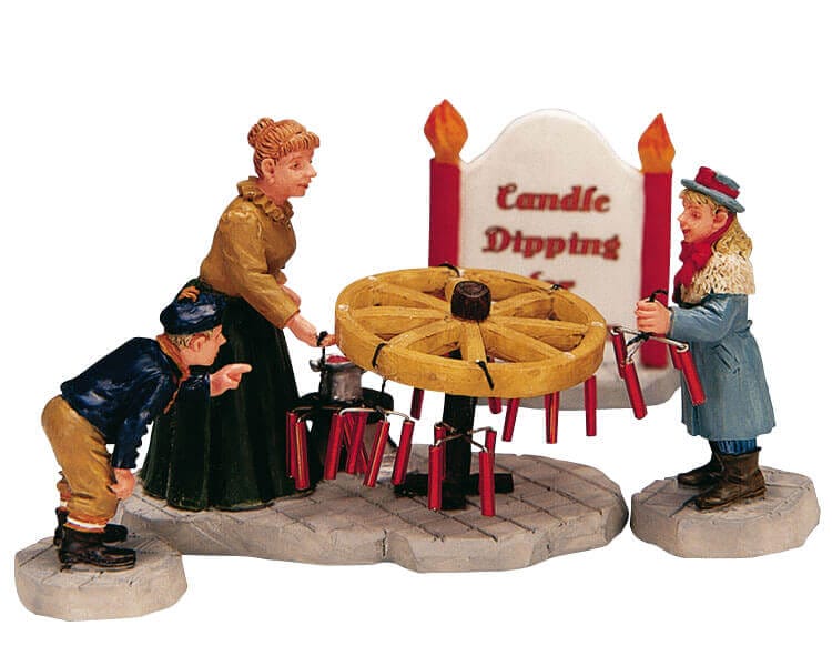 lemax-candle-dipping-fun-figurine-miniature-de-collection image 1