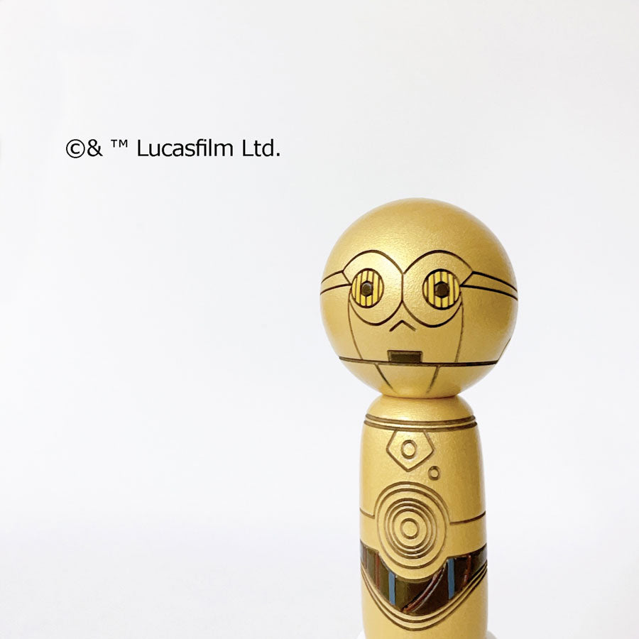 usaburo-kokeshi-star-wars-c-3po-poup-e-kokeshi-artisanale image 6