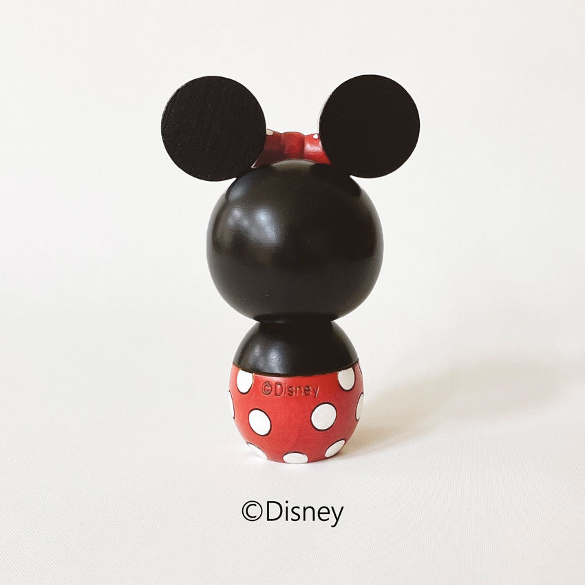 usaburo-kokeshi-minnie-figurine-kokeshi-disney-12-cm image 3