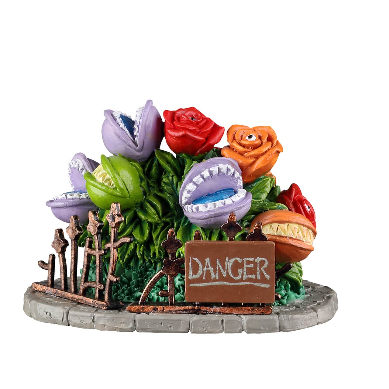 lemax-fearsome-flowers-miniatures-fleurs-carnivores-spooky-town image 1