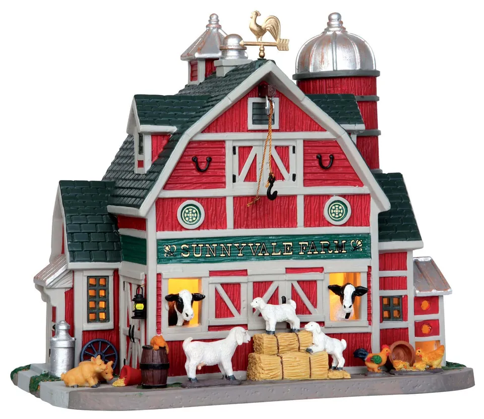 lemax-sunnyvale-farm-miniature-ferme-artisanale-de-collection image 1