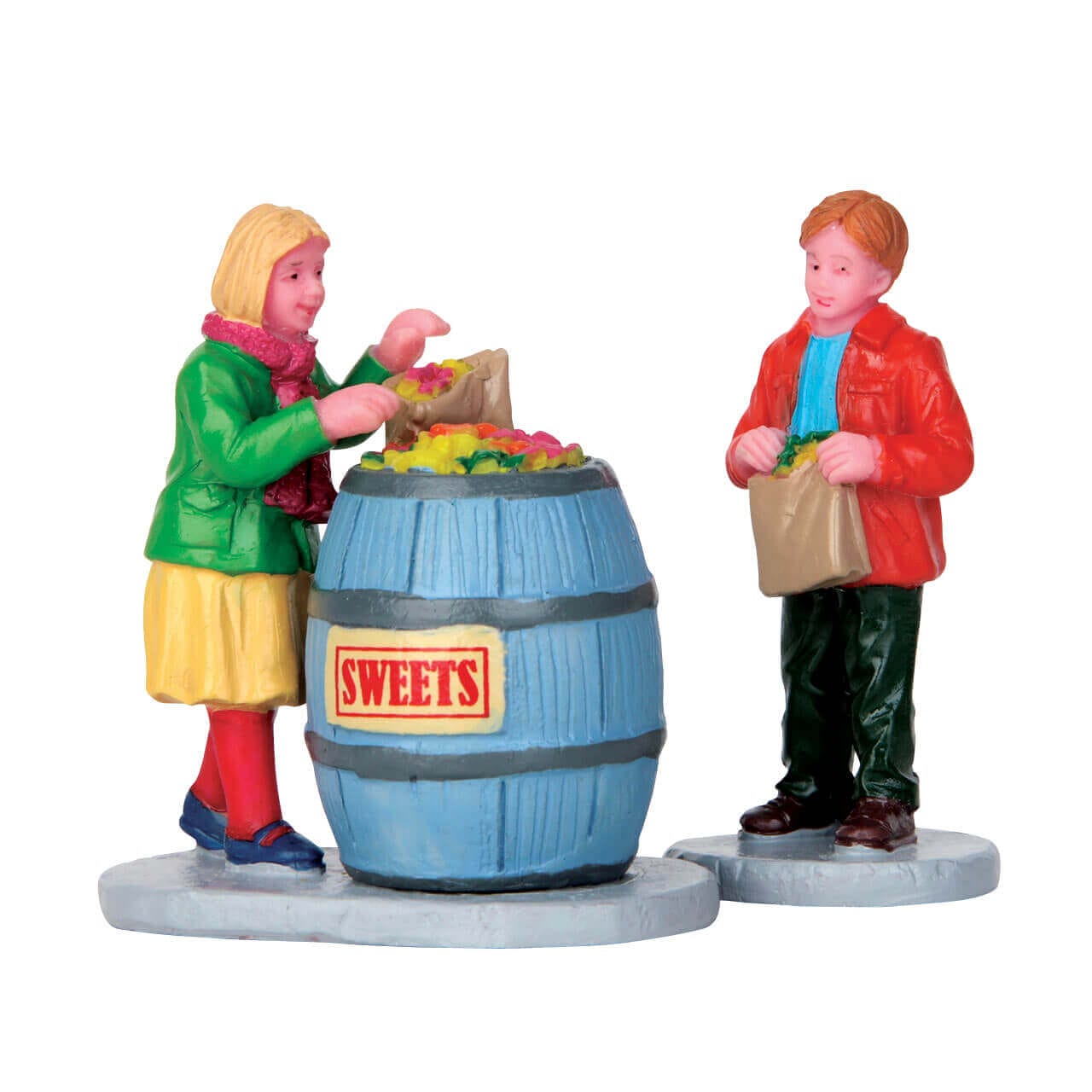 lemax-candy-hunters-set-de-2-figurines-miniatures-de-collection image 1