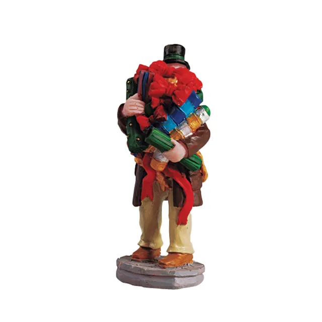 lemax-all-wrapped-up-figurine-miniature-de-collection-caddington image 1