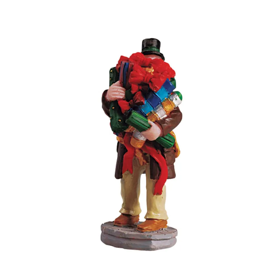 lemax-all-wrapped-up-figurine-miniature-de-collection-caddington image 1