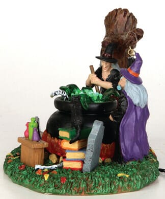 lemax-witches-workshop-miniature-de-collection-spooky-town image 4