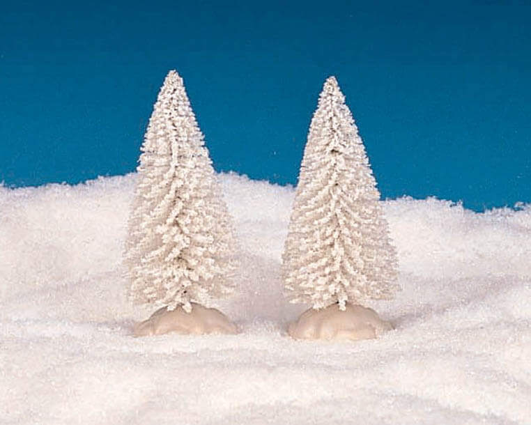 lemax-4-snow-pine-lot-de-4-sapins-enneig-s-miniatures image 1