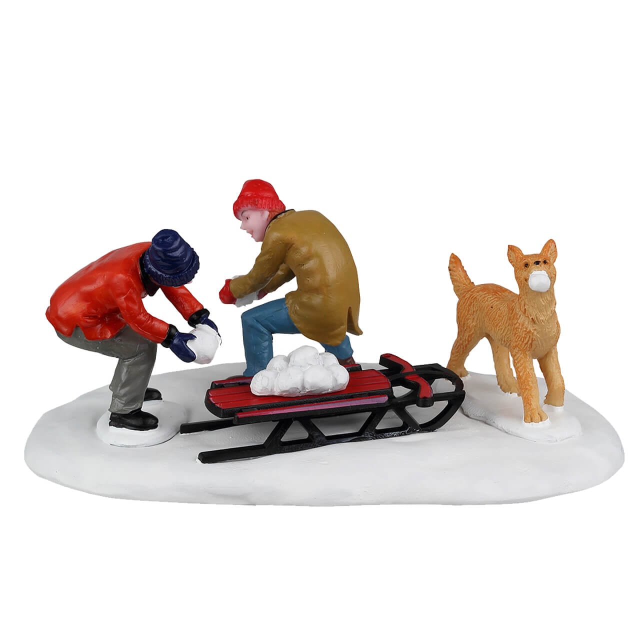 lemax-snowy-ammo-operation-figurine-bataille-de-boules-de-neige image 5
