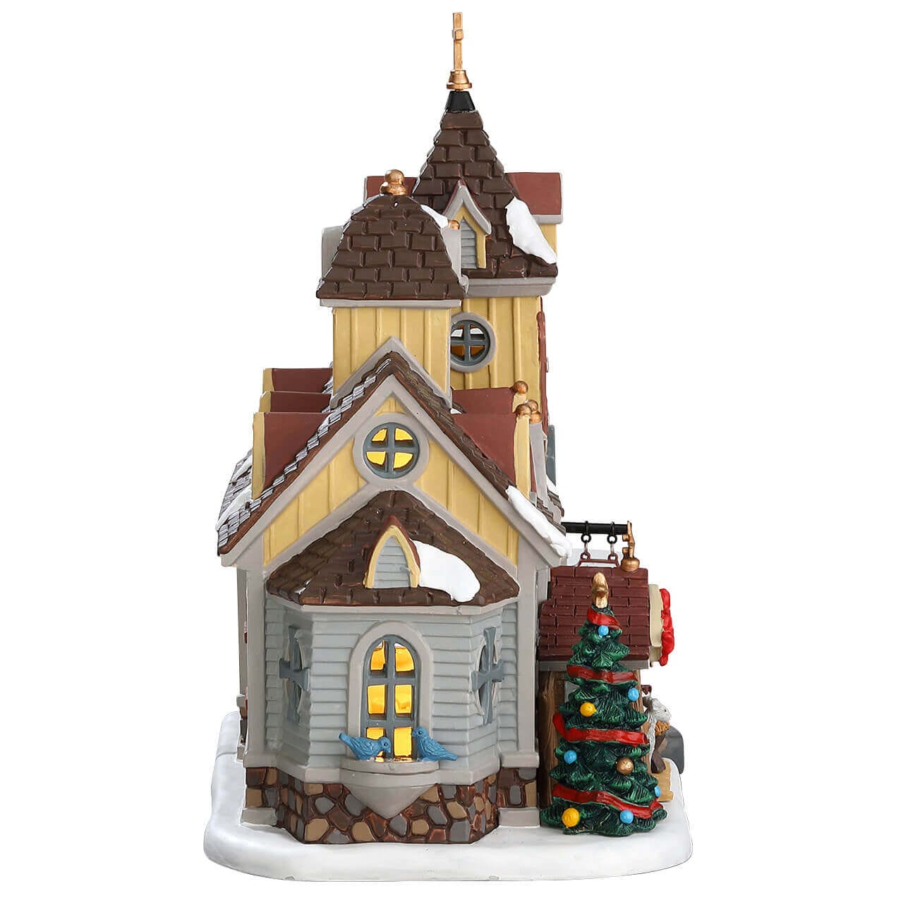 lemax-holy-night-chapel-glise-miniature-de-village-de-no-l image 3