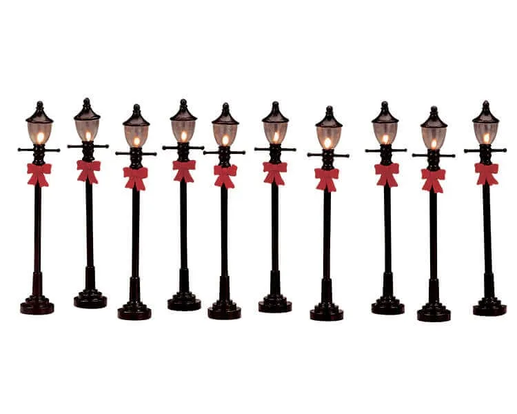 lemax-gas-street-lamp-lampadaire-miniature-de-village image 1