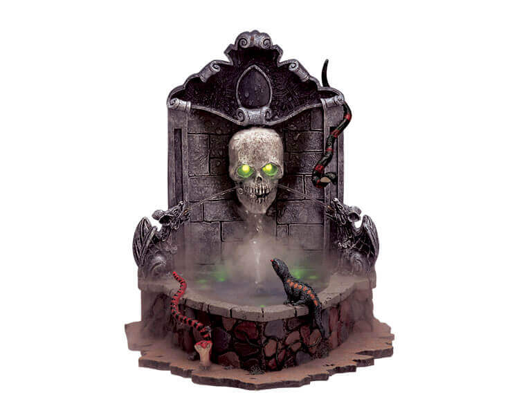 lemax-haunted-fountain-fontaine-hant-e-spooky-town image 1