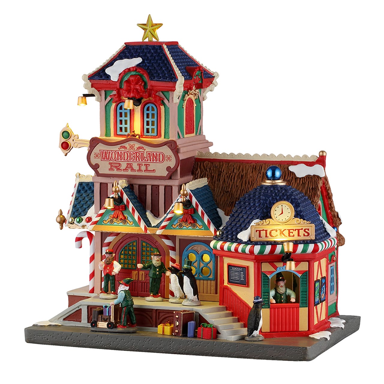 lemax-wonderland-rail-gare-billetterie-santa-s-wonderland image 1