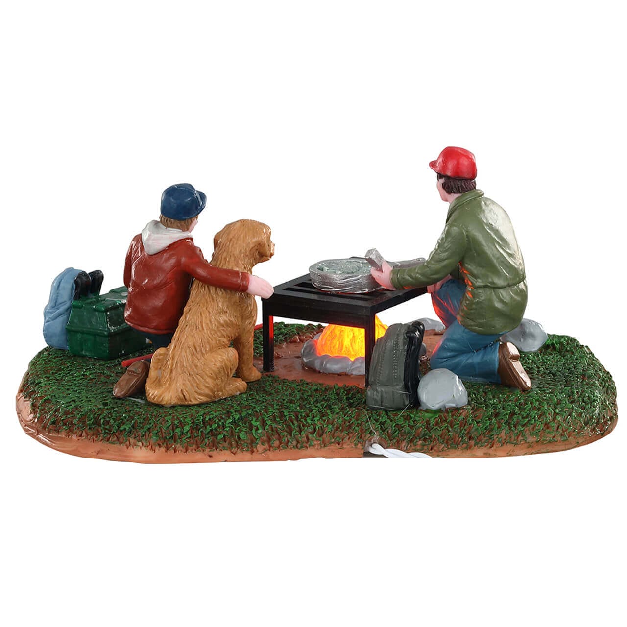 lemax-fish-fry-with-dad-figurine-sc-ne-p-che-en-famille image 4