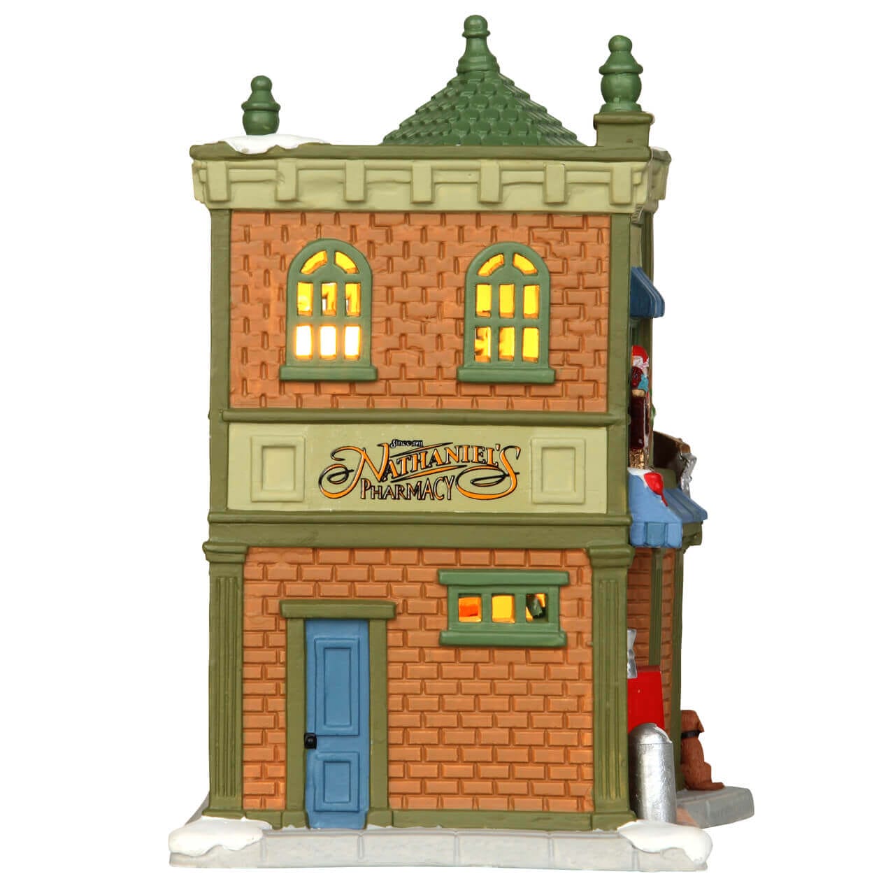 lemax-nathaniel-s-pharmacy-pharmacie-miniature-de-village image 2