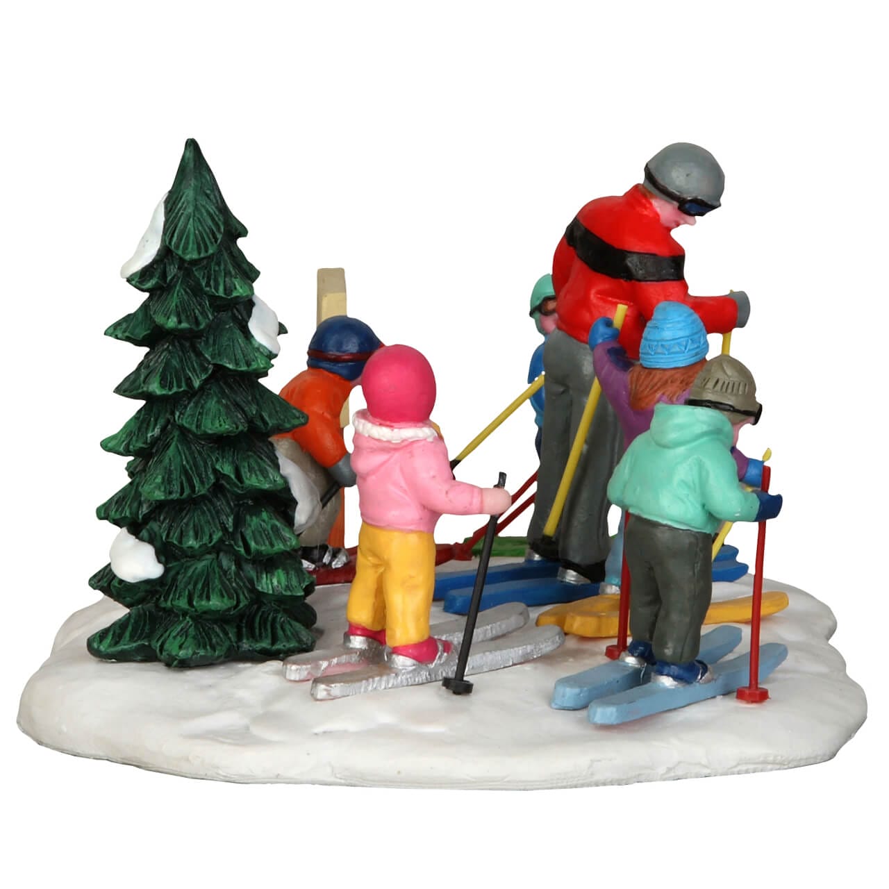 lemax-ski-school-figurine-miniature-cole-de-ski-vail-village image 2