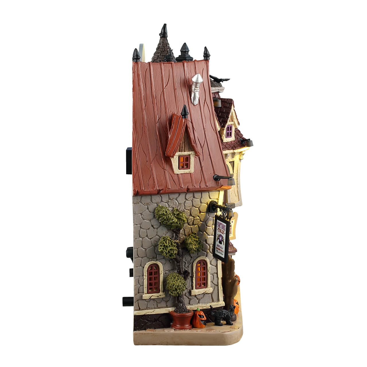 lemax-spooky-days-ahead-b-timent-miniature-manoir-hant-spooky-town image 2