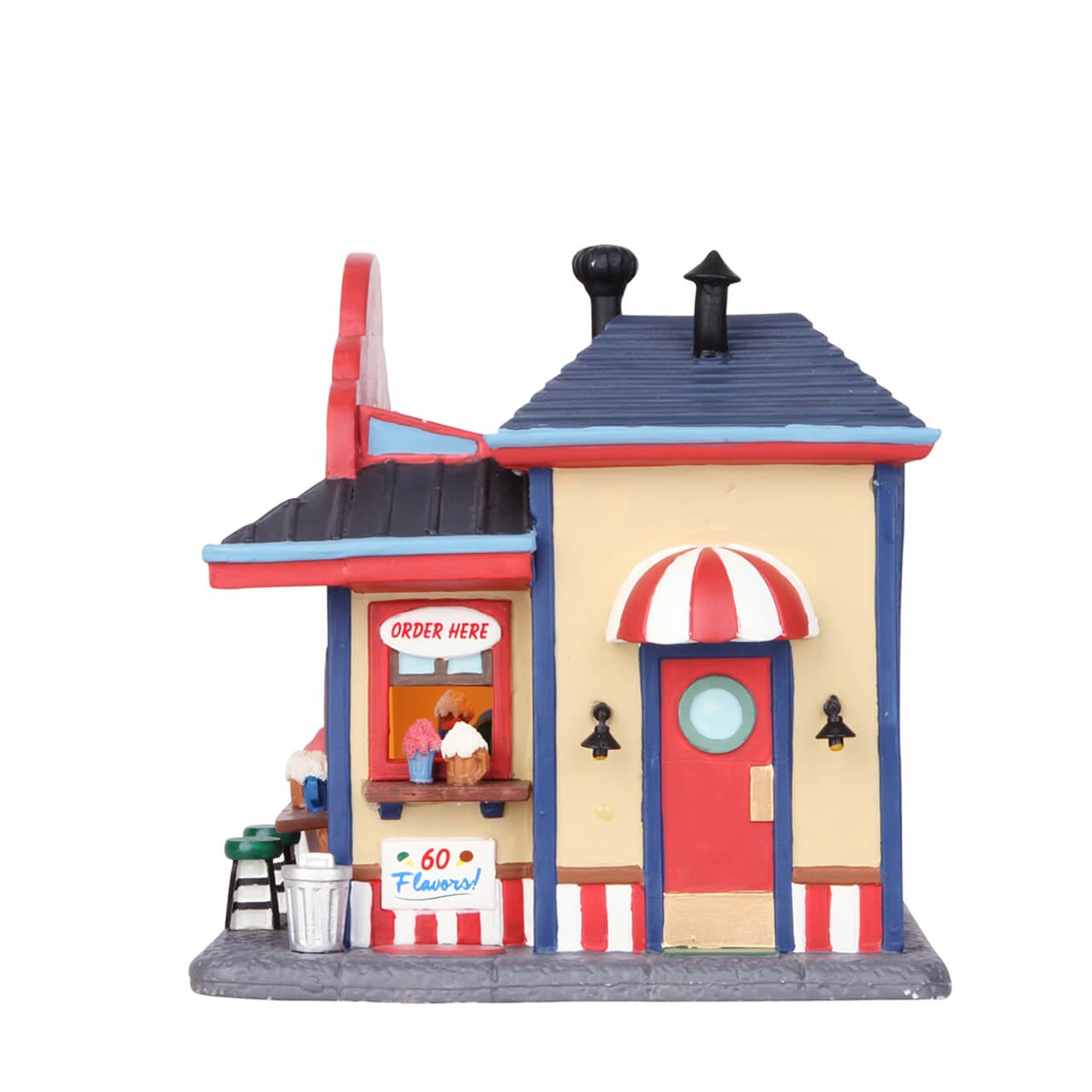 lemax-frosty-floats-n-sundaes-boutique-gourmande-village-miniature image 2