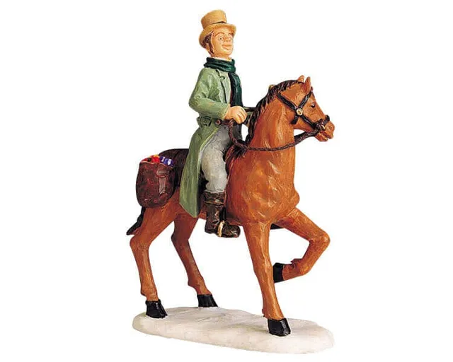 lemax-the-merry-horseman-figurine-miniature-village-de-no-l image 1