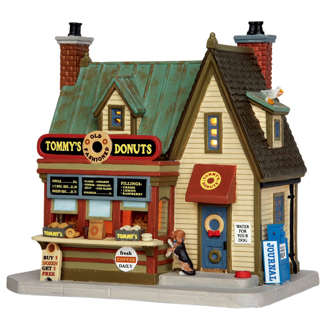 lemax-tommy-s-donuts-boutique-gourmande-lumineuse-village image 1