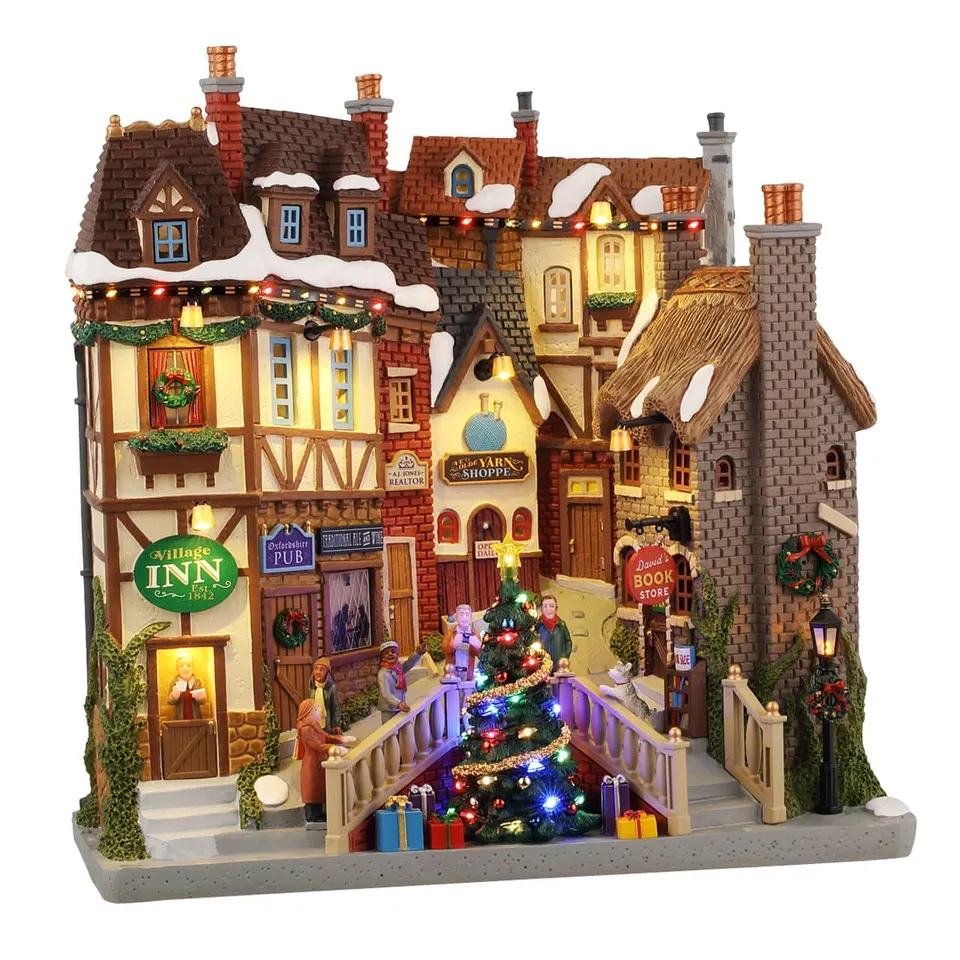 lemax-oxfordshire-village-d-cor-village-miniature-caddington image 1