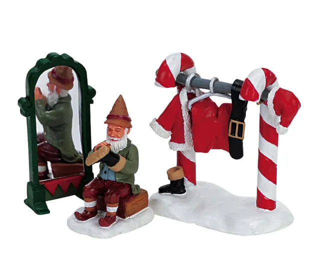lemax-santa-s-wardrobe-accessoire-miniature-du-p-re-no-l image 1