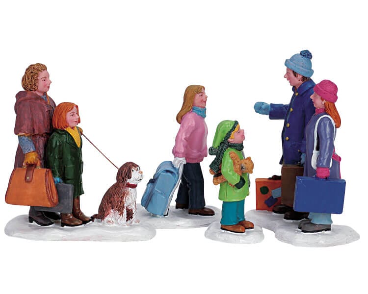 lemax-arriving-in-town-figurine-miniature-village image 1