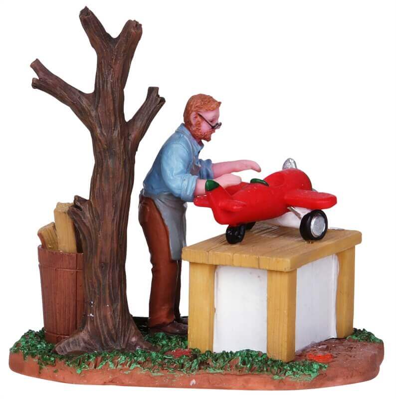 lemax-building-model-planes-figurine-atelier-avions-miniatures image 2