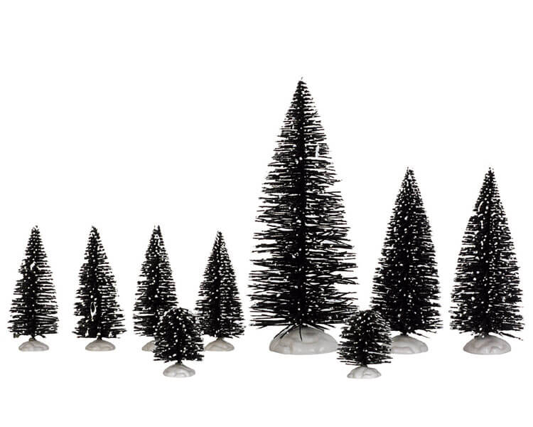 lemax-assorted-pine-tree-sapin-miniature-de-collection image 1