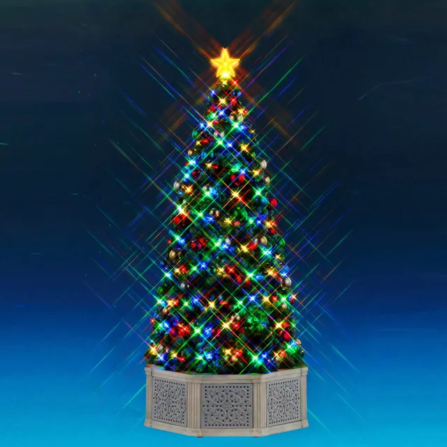 lemax-musical-tree-sapin-de-no-l-miniature-musical-bluetooth-lumineux-led image 1