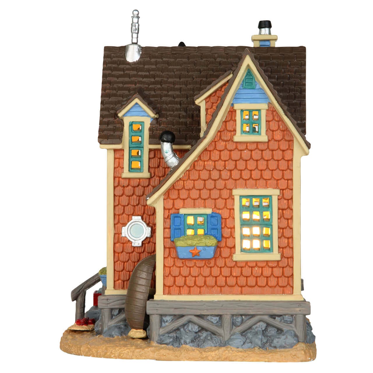 lemax-crow-s-nest-cottage-maison-miniature-village-de-no-l image 3