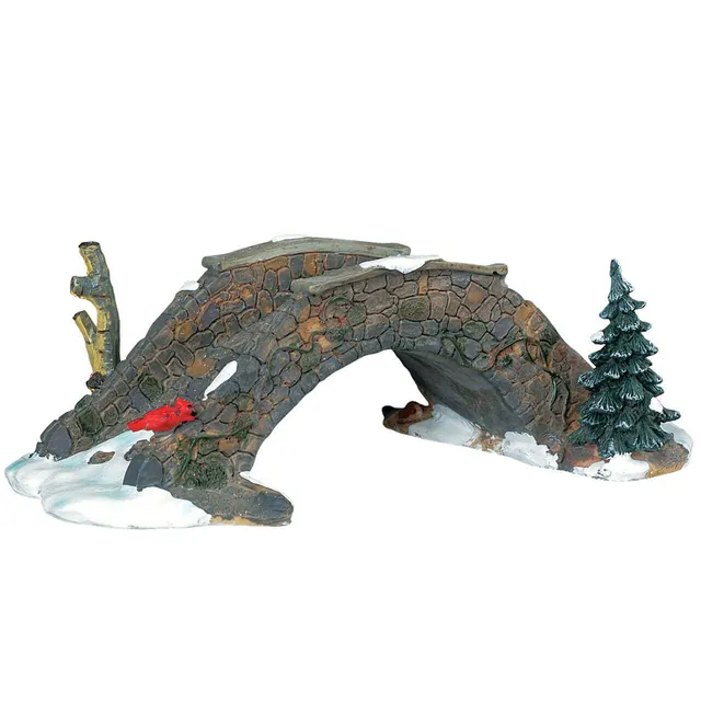 lemax-olde-stone-bridge-pont-miniature-village-de-no-l image 1