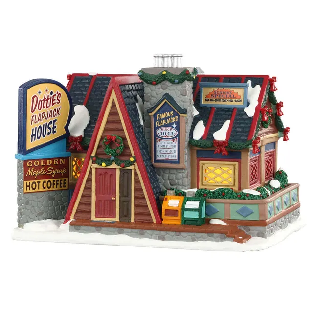 lemax-dottie-s-flapjack-house-maison-miniature-vail-village image 1