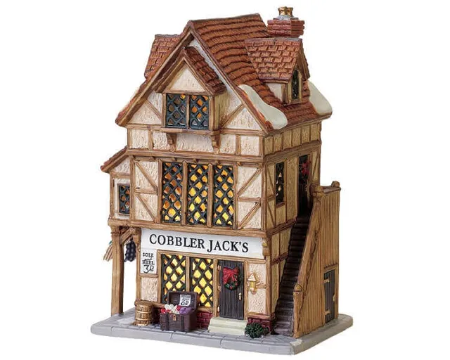 lemax-cobbler-jack-s-maison-cordonnerie-lumineuse image 1