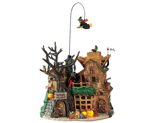 lemax-witch-s-lair-repaire-de-sorci-re-spooky-town image 1