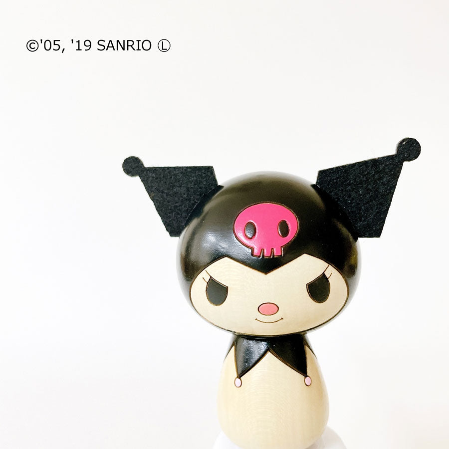 usaburo-kokeshi-kuromi-sanrio-figurine-yura-koro-8-5-cm image 6