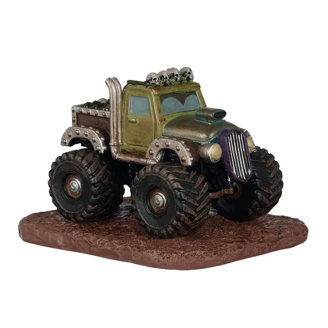 lemax-wretched-wreck-monster-truck-figurine-v-hicule-spooky-town image 1