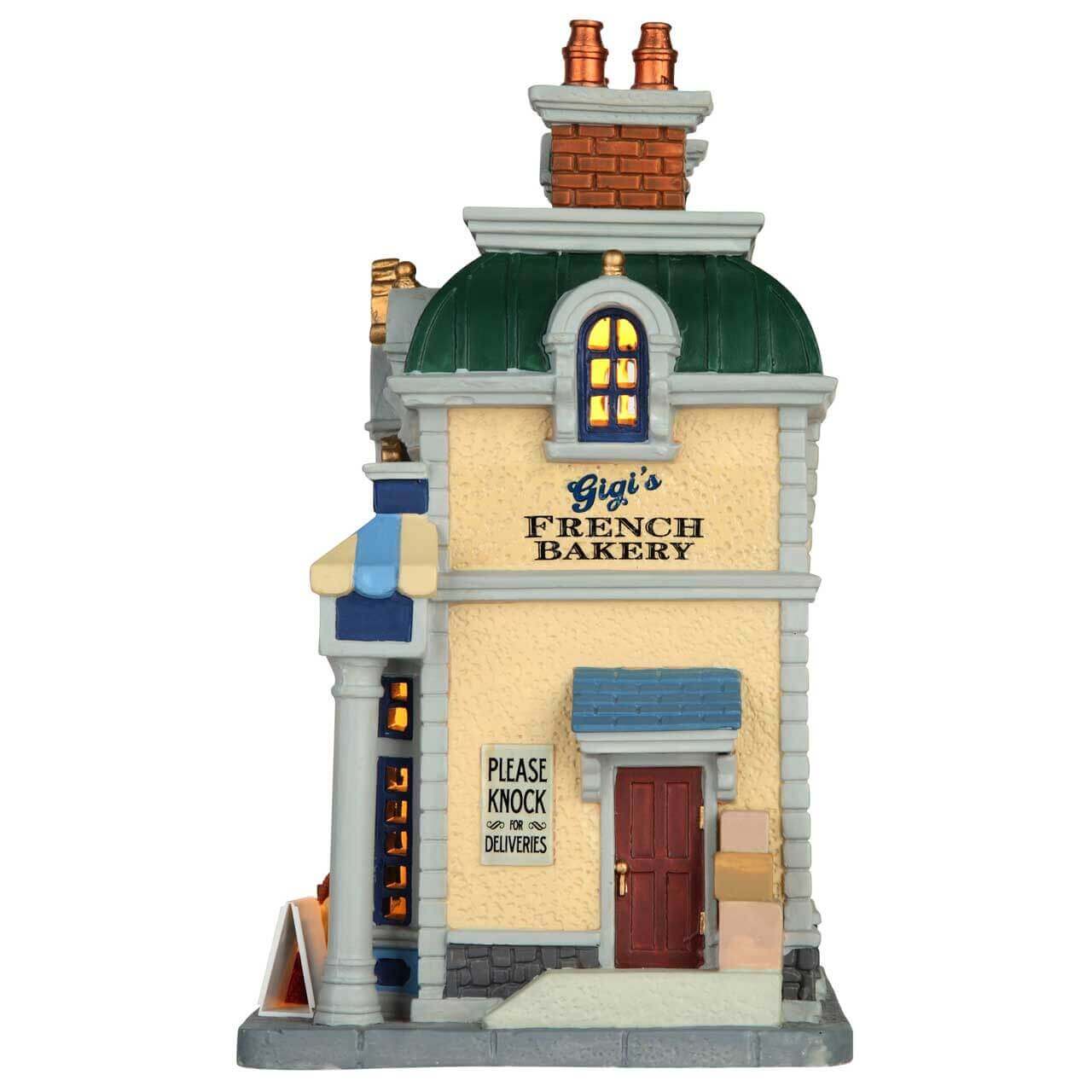 lemax-gigi-s-french-bakery-b-timent-miniature-boulangerie image 3