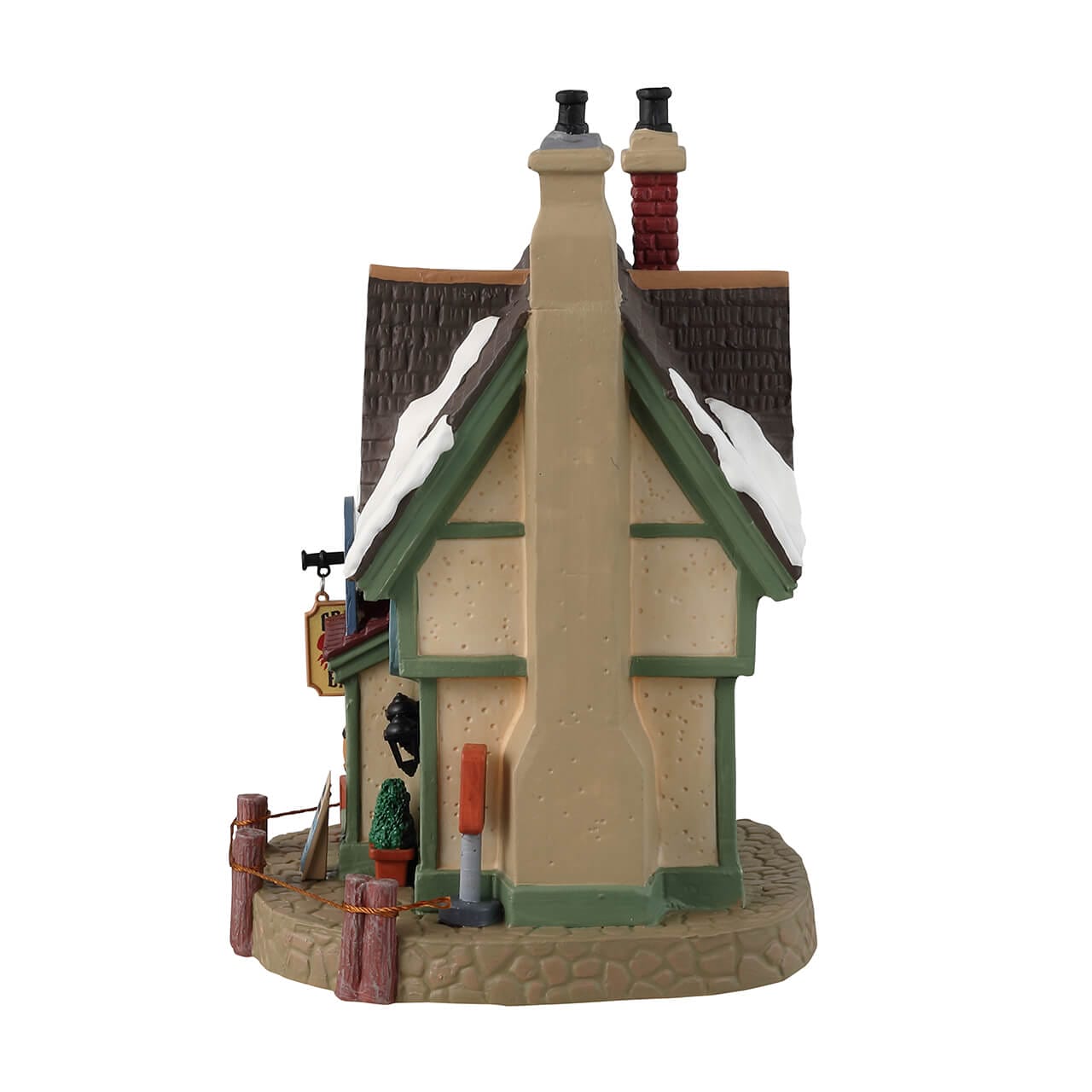 lemax-water-taxi-caf-b-timent-miniature-plymouth-corners image 3
