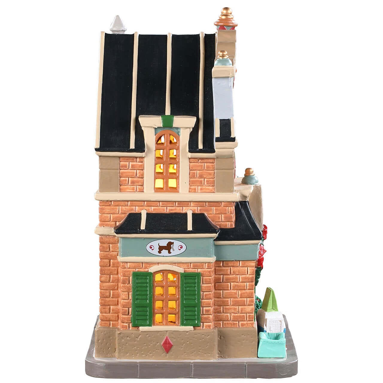 lemax-deb-s-puppy-shelter-refuge-miniature-pour-village image 2