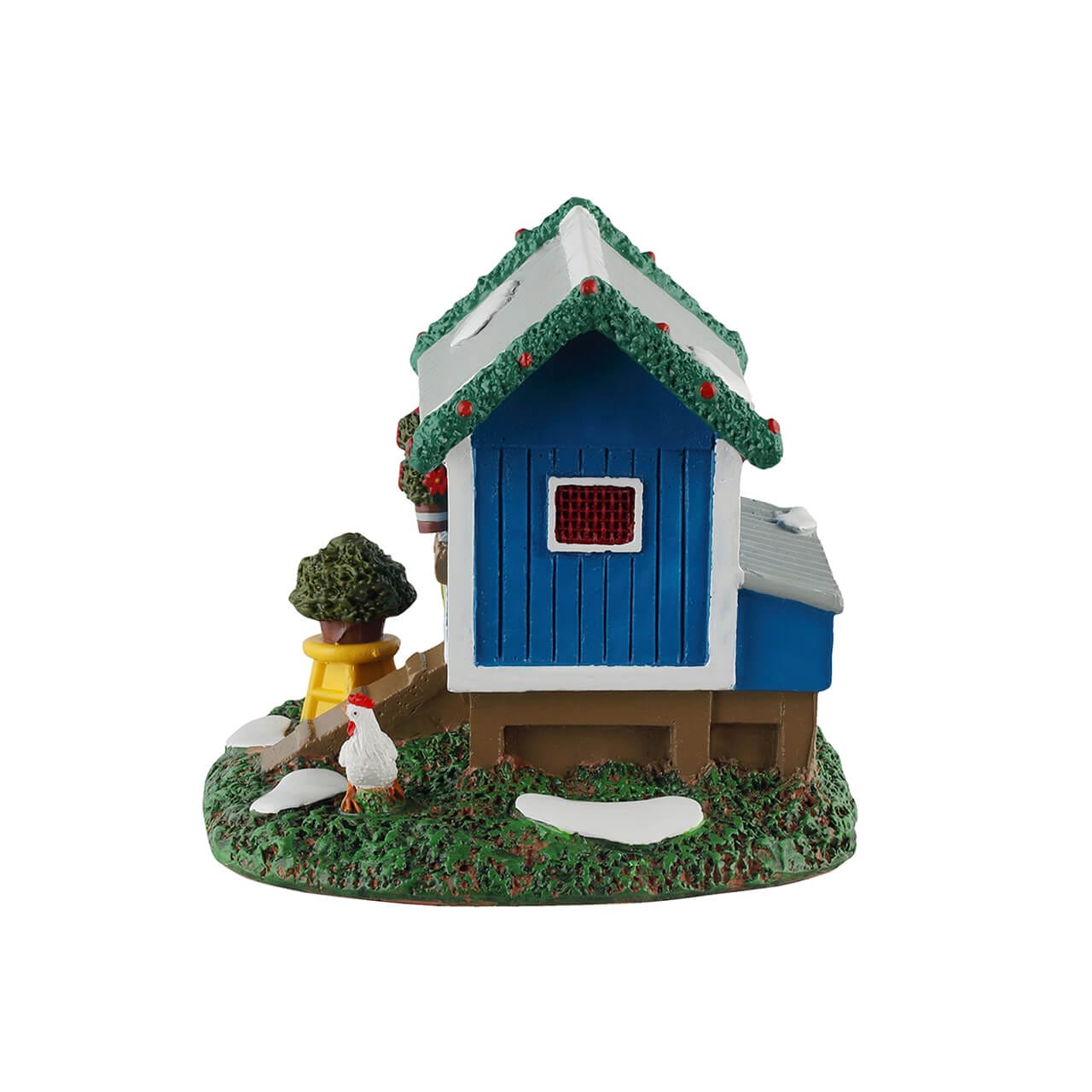 lemax-backyard-chicken-coop-poulailler-miniature-caddington image 3