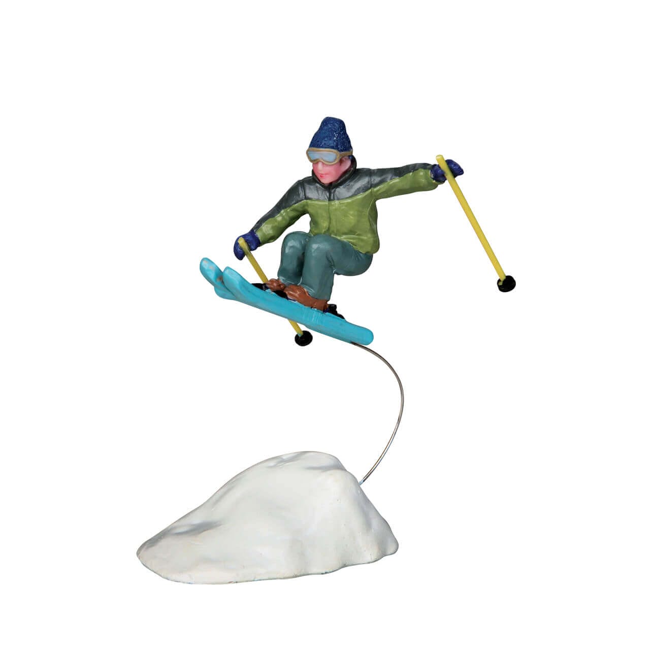 lemax-catching-air-figurine-ski-miniature-vail-village image 1