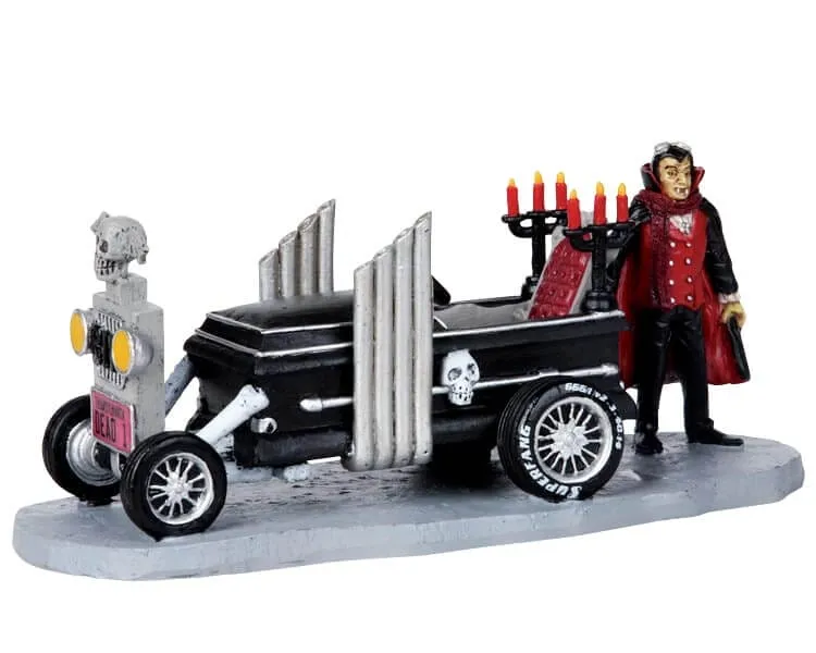 lemax-vampire-hotrod-voiture-miniature-spooky-town-halloween image 1