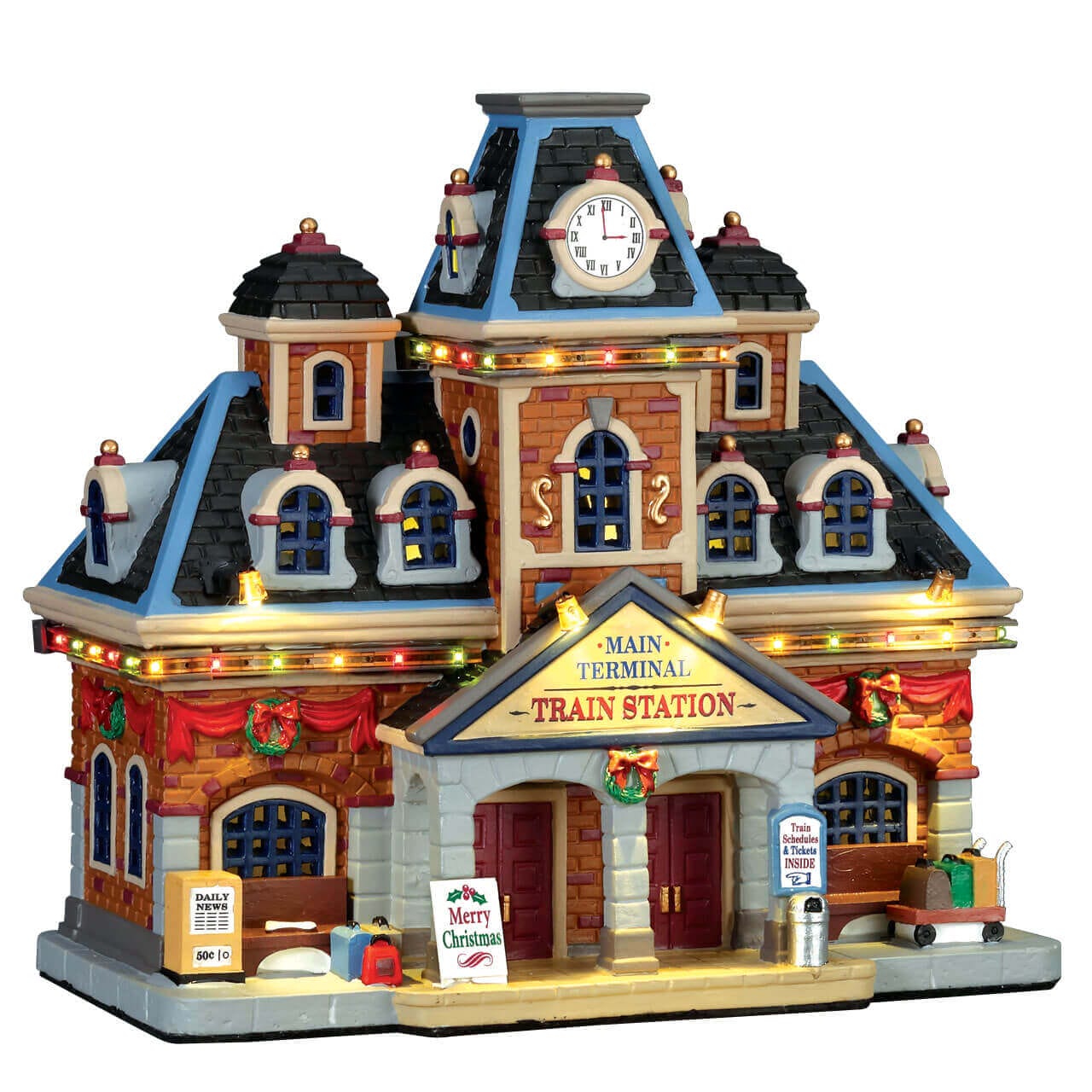 lemax-main-terminal-train-station-gare-caddington-miniature image 4