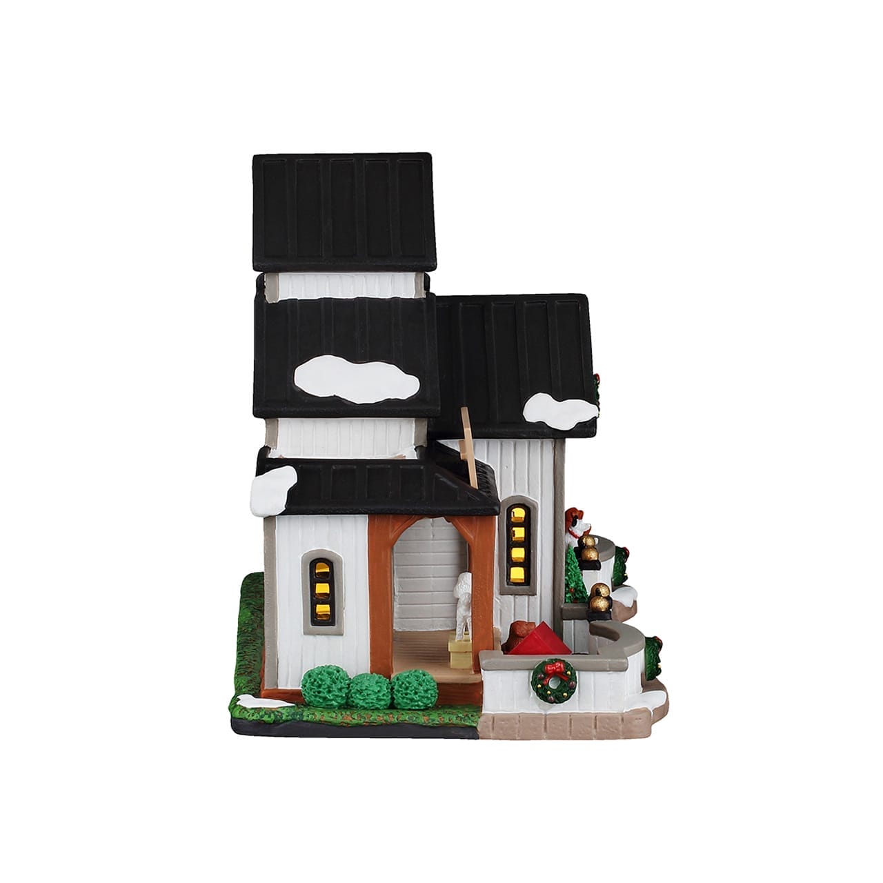 lemax-pampered-pup-pet-resort-b-timent-miniature-lumineux image 2