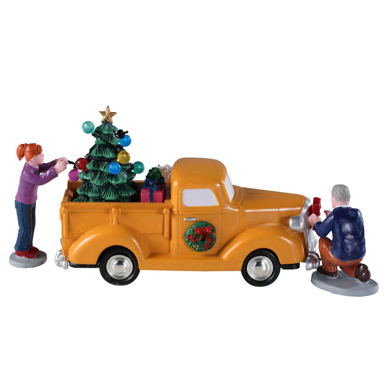 lemax-trimming-the-truck-d-cor-sapin-et-camionnette-no-l image 4