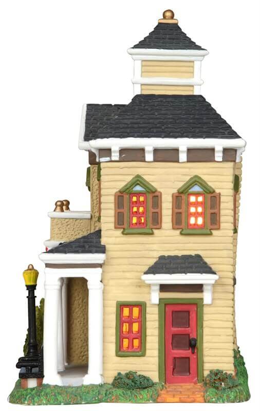 lemax-hartford-falls-town-hall-mairie-miniature-village image 3