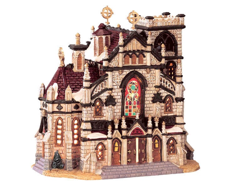 lemax-st-paul-s-cathedral-cath-drale-miniature-village image 1