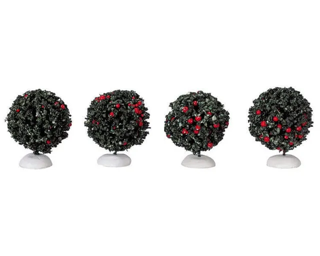 lemax-round-evergreen-tree-mini-arbre-miniature-vert image 1